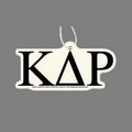 Paper Air Freshener W/ Tab - Greek Letters: Kappa Delta Rho